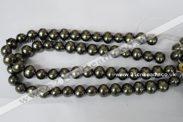 CSB146 15.5 inches 12*15mm – 13*16mm oval shell pearl beads