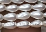 CSB2122 15.5 inches 3*6mm teardrop shell pearl beads wholesale