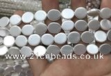 CSB2133 15.5 inches 10*12mm oval shell pearl beads wholesale