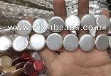 CSB2141 15.5 inches 20mm coin shell pearl beads wholesale