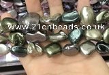 CSB2181 15.5 inches 16*16mm - 20*22mm baroque mixed shell pearl beads