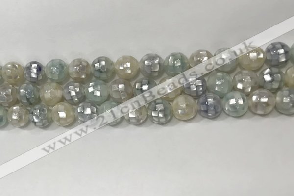 CSB4006 15.5 inches 8mm ball abalone shell beads wholesale