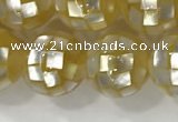 CSB4021 15.5 inches 12mm ball abalone shell beads wholesale