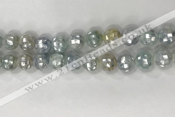 CSB4023 15.5 inches 12mm ball abalone shell beads wholesale