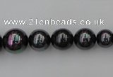 CSB404 15.5 inches 8mm - 16mm round shell pearl beads