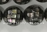 CSB4044 15.5 inches 16mm ball abalone shell beads wholesale