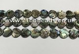 CSB4114 15.5 inches 14mm heart abalone shell beads wholesale