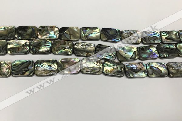 CSB4154 15.5 inches 12*16mm rectangle abalone shell beads wholesale