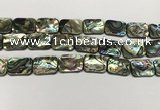 CSB4156 15.5 inches 15*20mm rectangle abalone shell beads wholesale