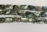 CSB4157 15.5 inches 18*25mm rectangle abalone shell beads wholesale