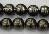 CSB622 15.5 inches 14mm whorl round shell pearl beads