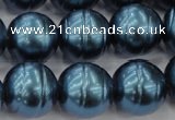 CSB648 15.5 inches 18mm whorl round shell pearl beads