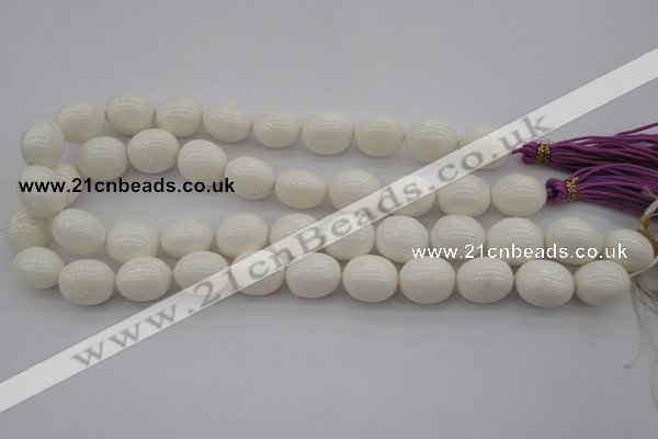 CSB675 15.5 inches 16*19mm oval shell pearl beads