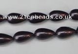 CSB856 15.5 inches 8*14mm teardrop shell pearl beads wholesale