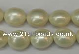 CSB880 15.5 inches 13*15mm nuggets shell pearl beads wholesale