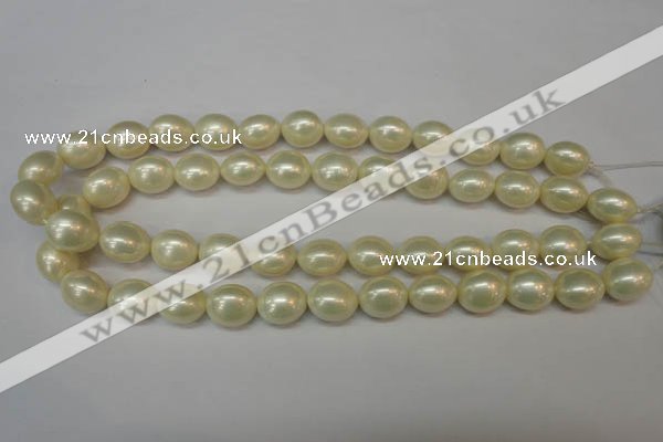 CSB880 15.5 inches 13*15mm nuggets shell pearl beads wholesale