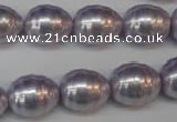 CSB888 15.5 inches 13*16mm whorl teardrop shell pearl beads wholesale