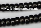 CSB903 15.5 inches 6*12mm rondelle shell pearl beads wholesale