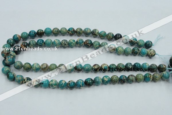 CSE01 15.5 inches 10mm round natural sea sediment jasper beads