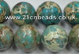 CSE04 15.5 inches 20mm round natural sea sediment jasper beads