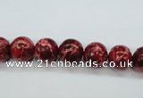 CSE161 15.5 inches 8mm round dyed natural sea sediment jasper beads