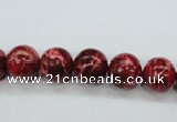 CSE162 15.5 inches 10mm round dyed natural sea sediment jasper beads