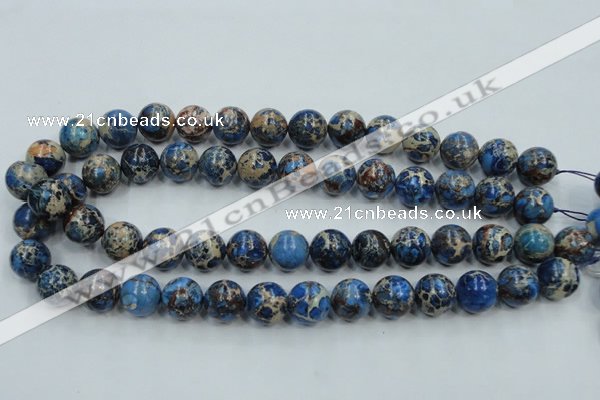 CSE212 15.5 inches 10mm round dyed natural sea sediment jasper beads