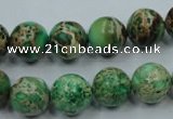 CSE224 15.5 inches 20mm round dyed natural sea sediment jasper beads