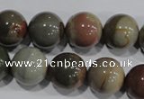 CSE5206 15.5 inches 16mm round sea sediment jasper beads wholesale