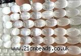 CSE636 15 inches 10*14mm rice selenite beads wholesale