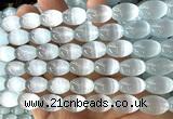 CSE656 15 inches 10*14mm rice selenite beads wholesale