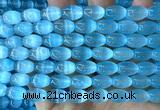 CSE665 15 inches 8*12mm rice selenite beads wholesale