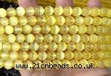 CSE740 15 inches 6mm round selenite beads wholesale