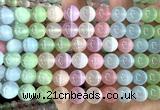 CSE762 15 inches 10mm round colorful selenite beads wholesale