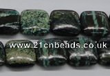 CSG15 15.5 inches 16*16mm square long spar gemstone beads wholesale