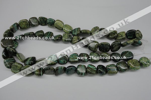 CSG34 15.5 inches 14*14mm freeform long spar gemstone beads