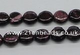 CSG55 15.5 inches 10mm flat round long spar gemstone beads wholesale