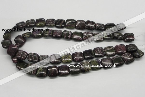 CSG58 15.5 inches 10*10mm square long spar gemstone beads wholesale