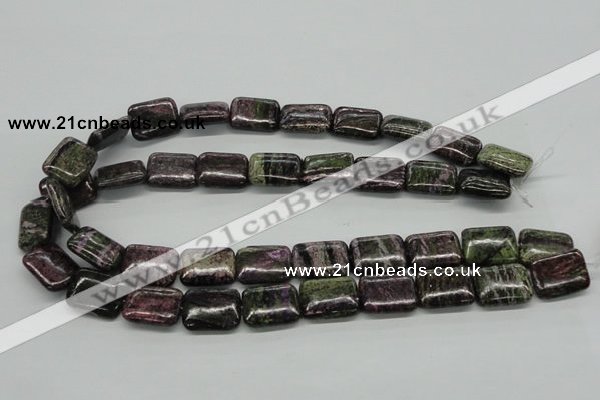 CSG62 15.5 inches 15*20mm rectangle long spar gemstone beads wholesale