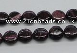 CSG63 15.5 inches 8mm flat round long spar gemstone beads wholesale