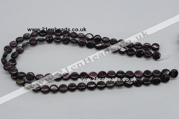 CSG63 15.5 inches 8mm flat round long spar gemstone beads wholesale