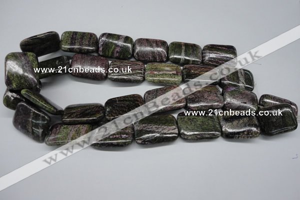 CSG78 15.5 inches 22*30mm rectangle long spar gemstone beads wholesale