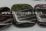 CSG80 15.5 inches 30*30mm square long spar gemstone beads wholesale