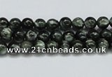 CSH01 15.5 inches 6mm round natural seraphinite gemstone beads