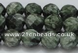 CSH09 15.5 inches 14mm faceted round natural seraphinite beads