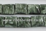 CSH11 15.5 inches 14*14mm square natural seraphinite beads