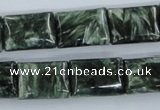 CSH12 15.5 inches 13*18mm rectangle natural seraphinite beads