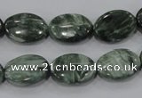 CSH50 15.5 inches 15*20mm oval natural seraphinite gemstone beads