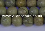 CSL203 15.5 inches 10mm round silver leaf jasper beads wholesale