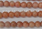 CSM03 15.5 inches 8mm round salmon stone beads wholesale